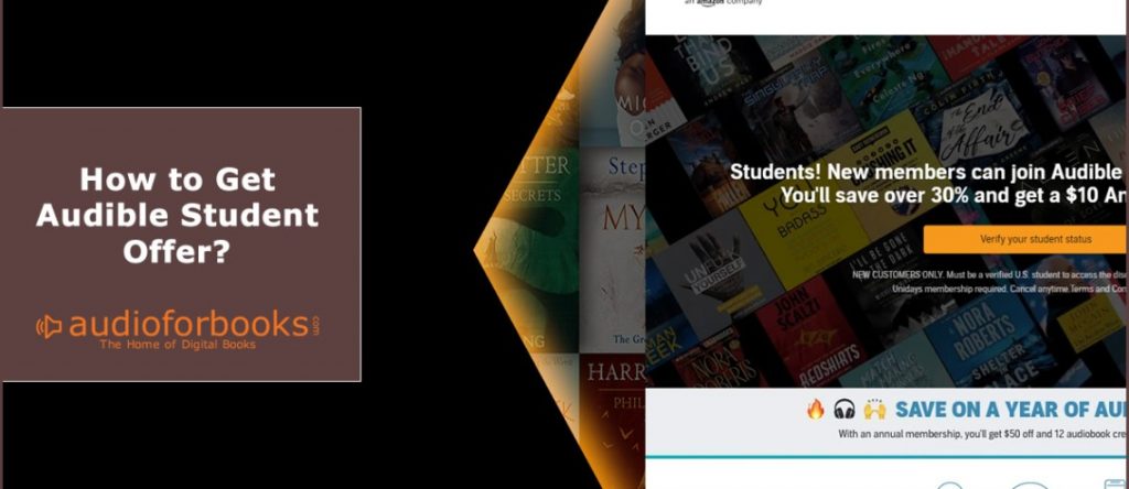 Audible Student Discount: How to Claim it? - Aesir Copehagen