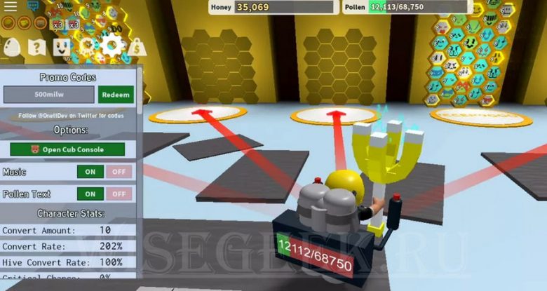 bee simulator roblox promo codes