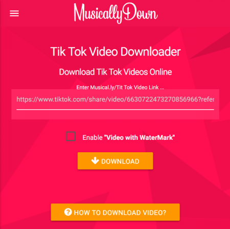 how to download tiktok video without app
