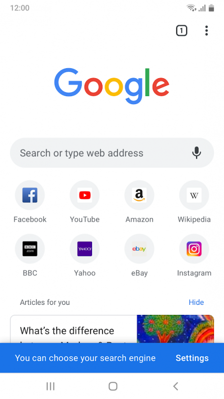 trust a site on google chrome for android