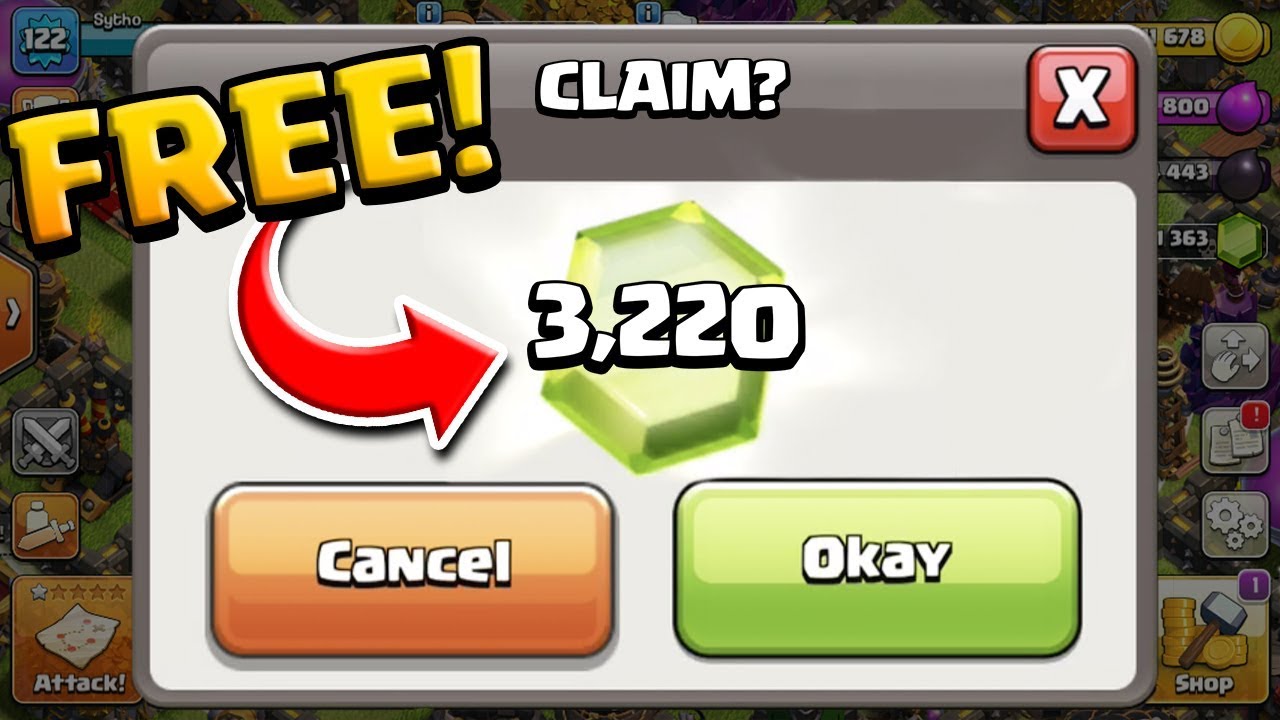 clash of clans cheats unlimited gems